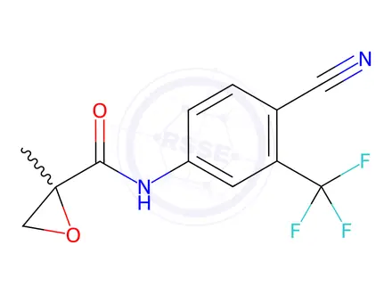Chemical structure of Bicalutamide Impurity 3