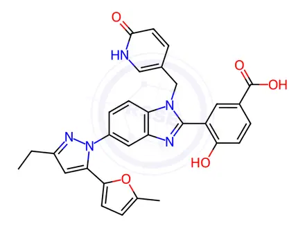 Chemical structure of Tandospirone Impurity 14