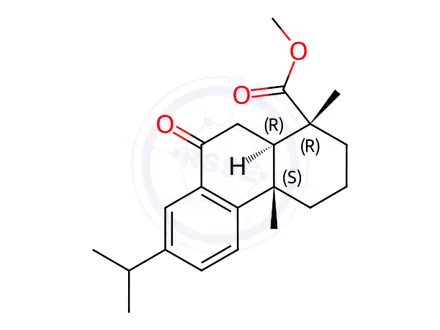 Chemical structure of Methyl 7-oxodehydroabietate