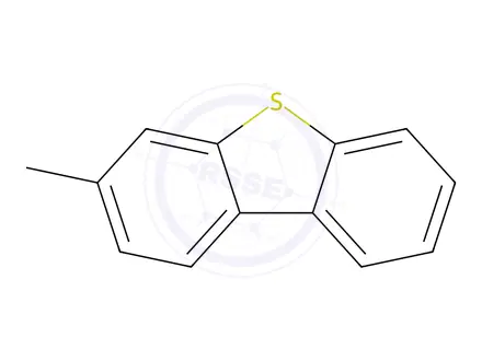 Chemical structure of 3-Methyldibenzothiophene