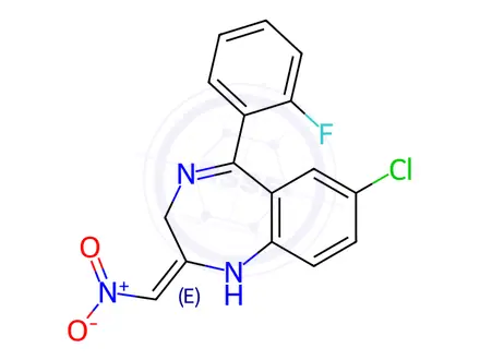 Chemical structure of Midazolam Impurity 39
