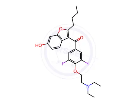 Chemical structure of Amiodarone Impurity 16