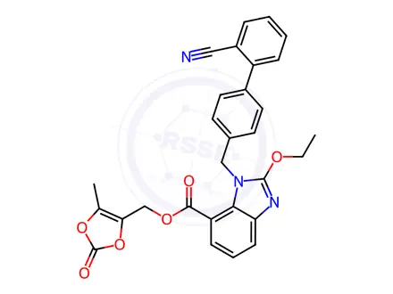 Chemical structure of Azisartan Impurity 124