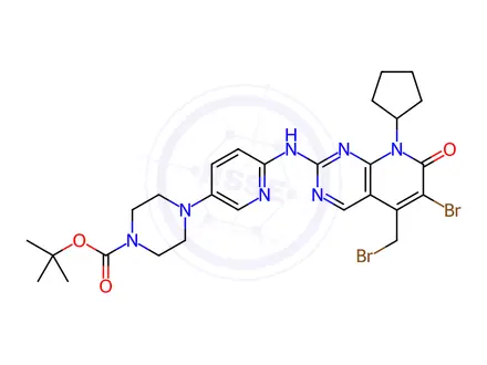 Chemical structure of Palbociclib Impurity 68