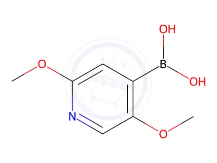 Chemical structure of 2,5-Dimethoxypyridine-4-boronic acid