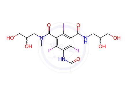Chemical structure of Iopromide EP Impurity B