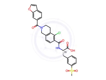 Chemical structure of Lifitegrast Impurity 57