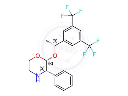 Chemical structure of Aprepitant Impurity 36