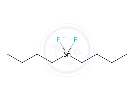 Chemical structure of dibutylbis(triethylamine)difluorotin