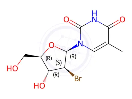 Chemical structure of Clevudine Impurity 60