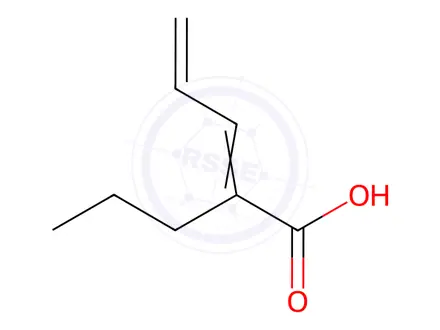 Chemical structure of Valproic Acid Impurity 165 (Mixture of E/Z-isomers)
