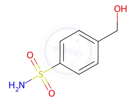 Chemical structure of 4-Hydroxymethylbenzenesulfonamide