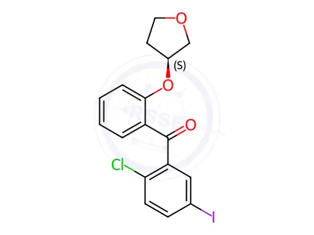Chemical structure of Empagliflozin Impurity 80