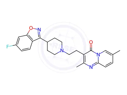Chemical structure of Risperidone Impurity 30