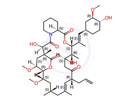 Chemical structure of Tacrolimus Impurity 79