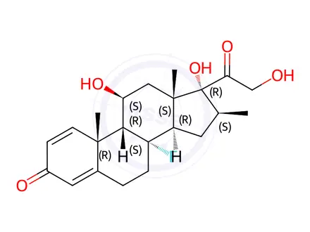 Chemical structure of Betamethasone EP Impurity I