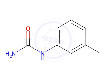 Chemical structure of 1-(m-Tolyl)urea (BSC)