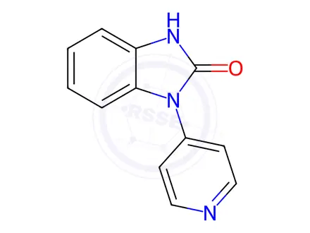 Chemical structure of 1-(Pyridin-4-yl)-1,3-dihydro-2H-benzo[d]imidazol-2-one