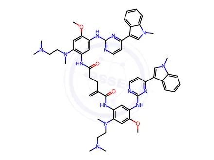 Chemical structure of Osimertinib Impurity 4