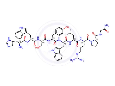 Chemical structure of Triptorelin Impurity 5