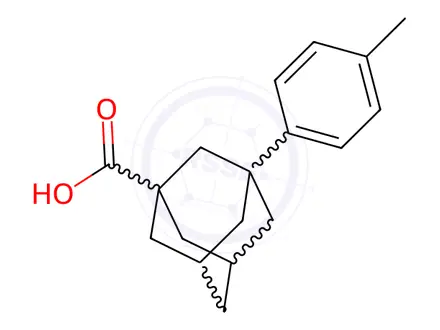 Chemical structure of Adamantane Impurity 59