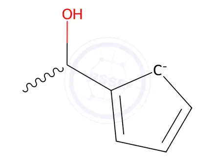 Chemical structure of 1-(Ferrocenyl)ethanol