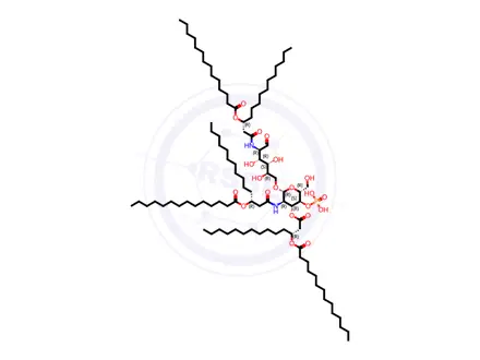 Chemical structure of 3D-(6-acyl) PHAD?
