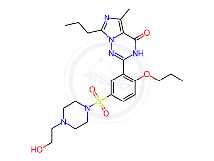 Chemical structure of Vardenafil Impurity 31