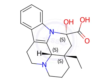 Chemical structure of Vinpocetine impurity 24