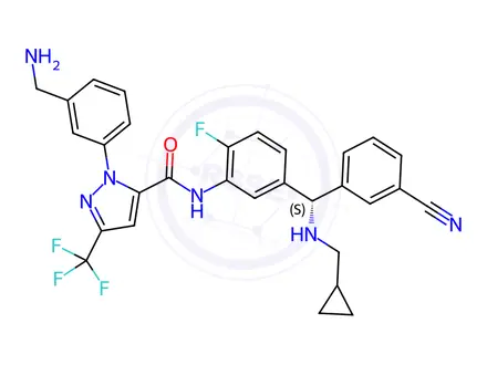 Chemical structure of Berotralstat Impurity 7 ((S)-Berotralstat)