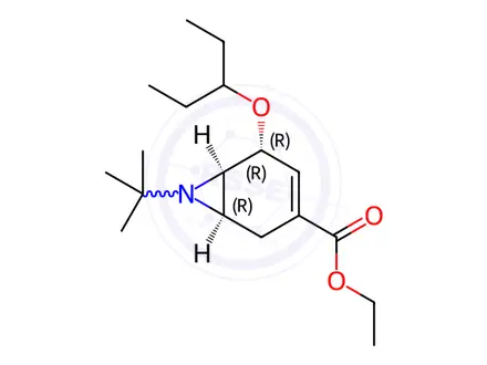 Chemical structure of Oseltamivir Impurity 20