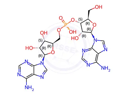Chemical structure of Adenosine Impurity 93; APA