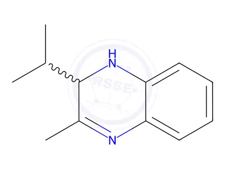 Chemical structure of Quinoxaline, 1,2-dihydro-2-isopropyl-3-methyl-(6CI)