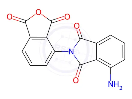 Chemical structure of Pomalidomide Impurity 54