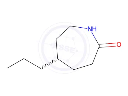 Chemical structure of 5-Propylazepan-2-one