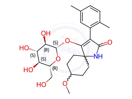 Chemical structure of Spirodiclofen Impurity 15
