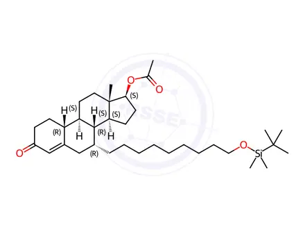 Chemical structure of Fulvestrant Impurity 40