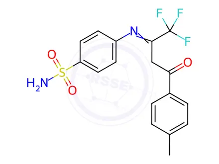 Chemical structure of Celecoxib Impurity 14