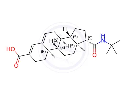 Chemical structure of Epristeride