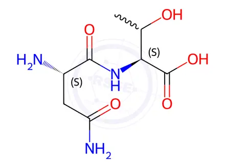 Chemical structure of Asn-Thr-OH