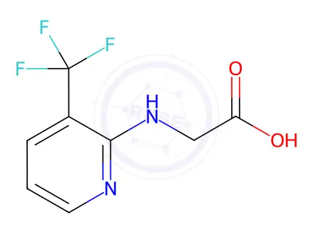 Chemical structure of (3-(Trifluoromethyl)pyridin-2-yl)glycine