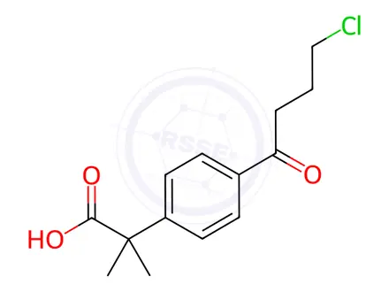 Chemical structure of Fexofenadine Impurity 11