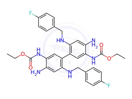Chemical structure of Retigabine Impurity 1