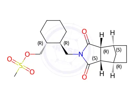 Chemical structure of Lurasidone Impurity 62