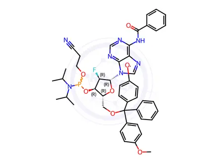 Chemical structure of Phosphoramidites Impurity 14