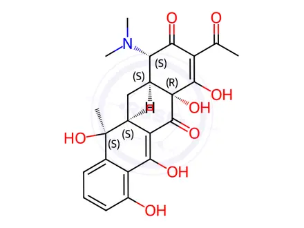Chemical structure of Tetracycline EP Impurity B