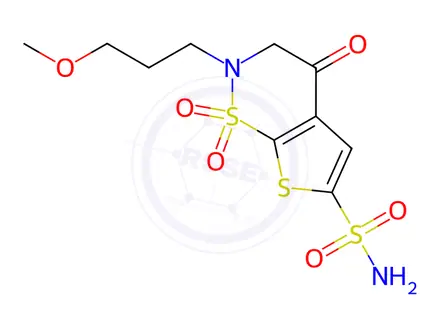 Chemical structure of Brinzolamide Impurity4