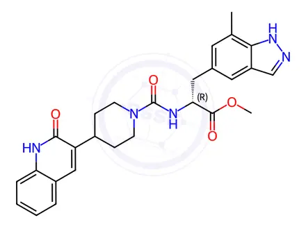 Chemical structure of Zavegepant Impurity 14