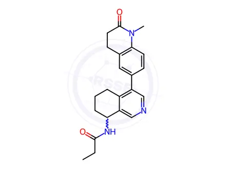 Chemical structure of Baxdrostat Impurity 1 ((Rac)-Baxdrostat)