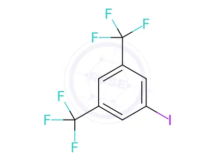 Chemical structure of 1-Iodo-3,5-bis(trifluoromethyl)-benzene